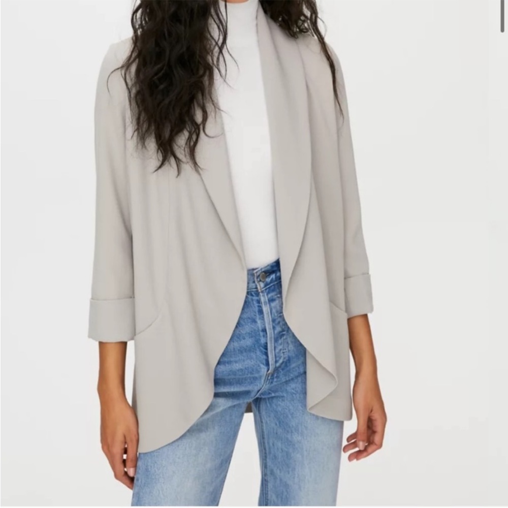 Aritzia Chevalier Blazer (light grey)